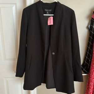 NWT Rachel Zoe black blazer